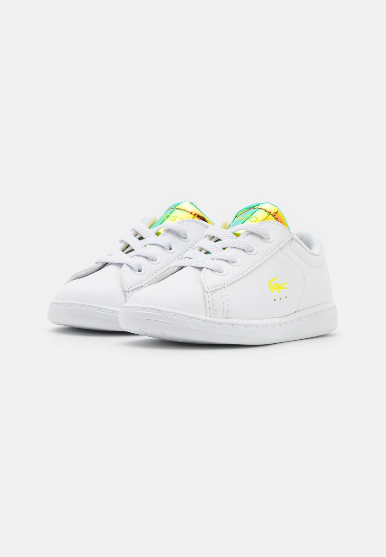 Lacoste Carnaby Unisex - Sneakers Laag - White/Yellow 2 Lacoste Carnaby Unisex - Sneakers Laag - White/Yellow - Afbeelding 2