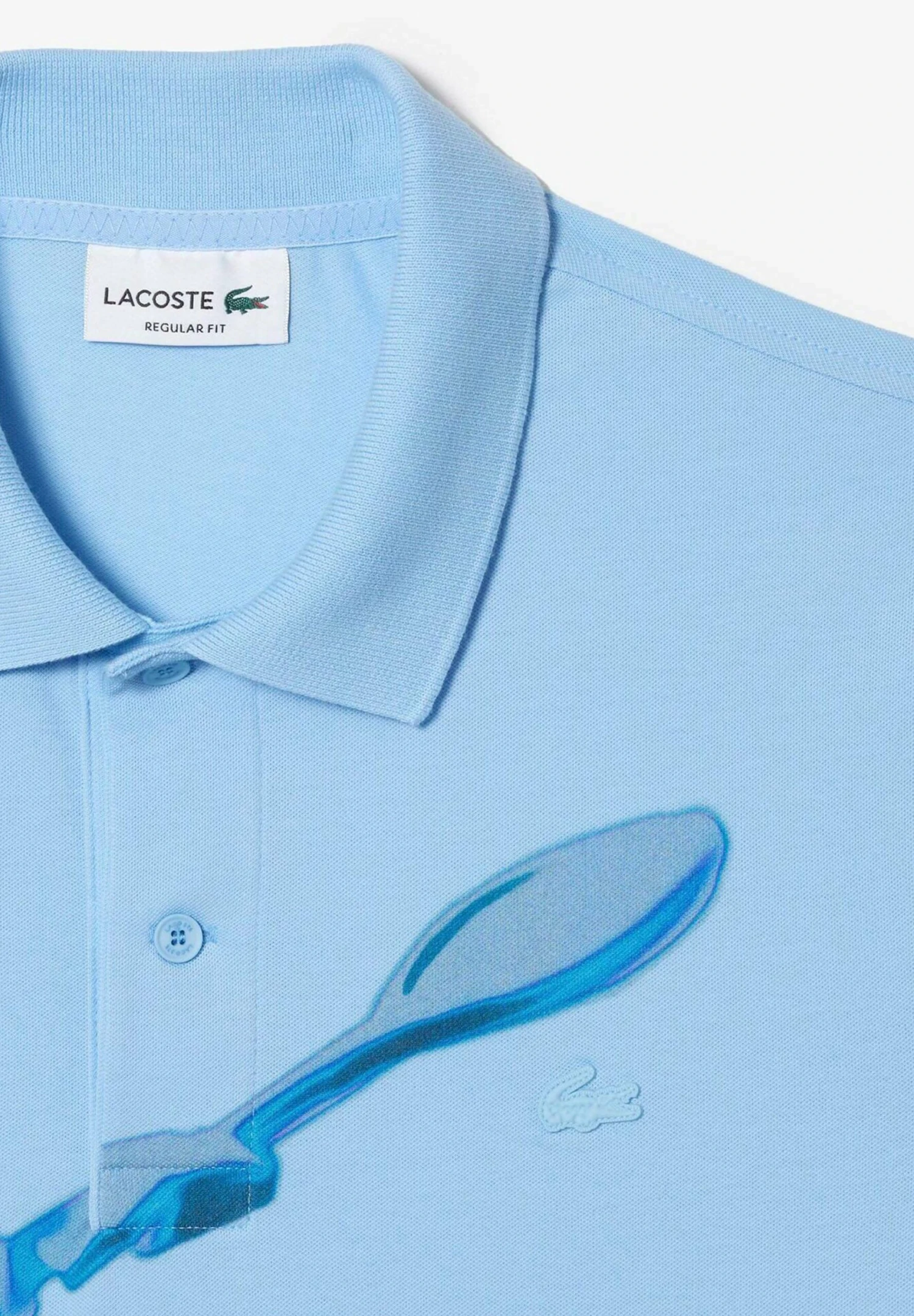 Lacoste Mc- Poloshirt - Bleu Hbp 2 Lacoste Mc- Poloshirt - Bleu Hbp - Afbeelding 2