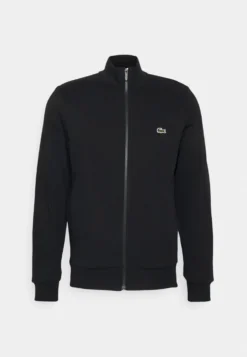 Lacoste Unisex - Sweater Met Rits - Noir