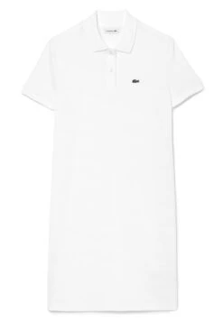 Lacoste Jerseyjurk - Blanc -Lacoste 076b6d7e6d554e678af9b2115a590479