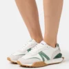 Lacoste Spin Deluxe - Sneakers Laag - White/Green