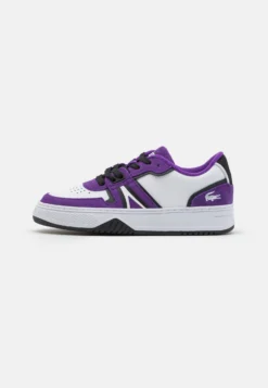 Lacoste Sneakers Laag - White/Dark Purple