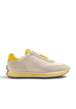 Lacoste Sport Athleisure - Sneakers Laag - Beige Jaune
