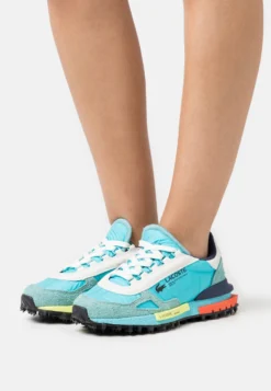 Lacoste Elite Active - Sneakers Laag - Turquise/Light Green