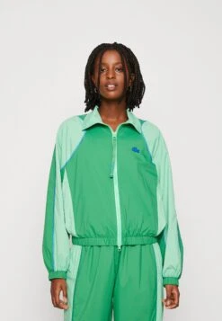 Lacoste 9 Lacoste Retro Windbreaker - Lichte Jas - Liamone/Tarragon