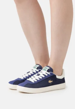 Lacoste Baseshot - Sneakers Laag - Navy/Off White