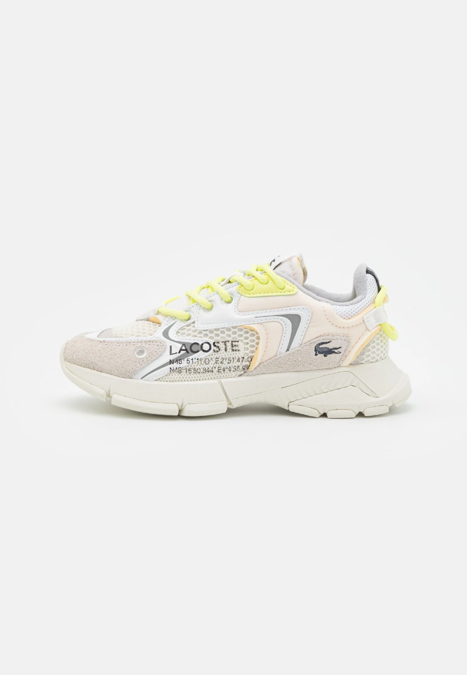 Lacoste Sneakers Laag - Off-White/Light Green 2 Lacoste Sneakers Laag - Off-White/Light Green - Afbeelding 2