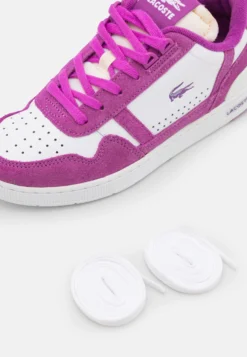Lacoste T-Clip - Sneakers Laag - White/Purple -Lacoste 14f2f76cac754a949e7cb044f9af2b8d scaled