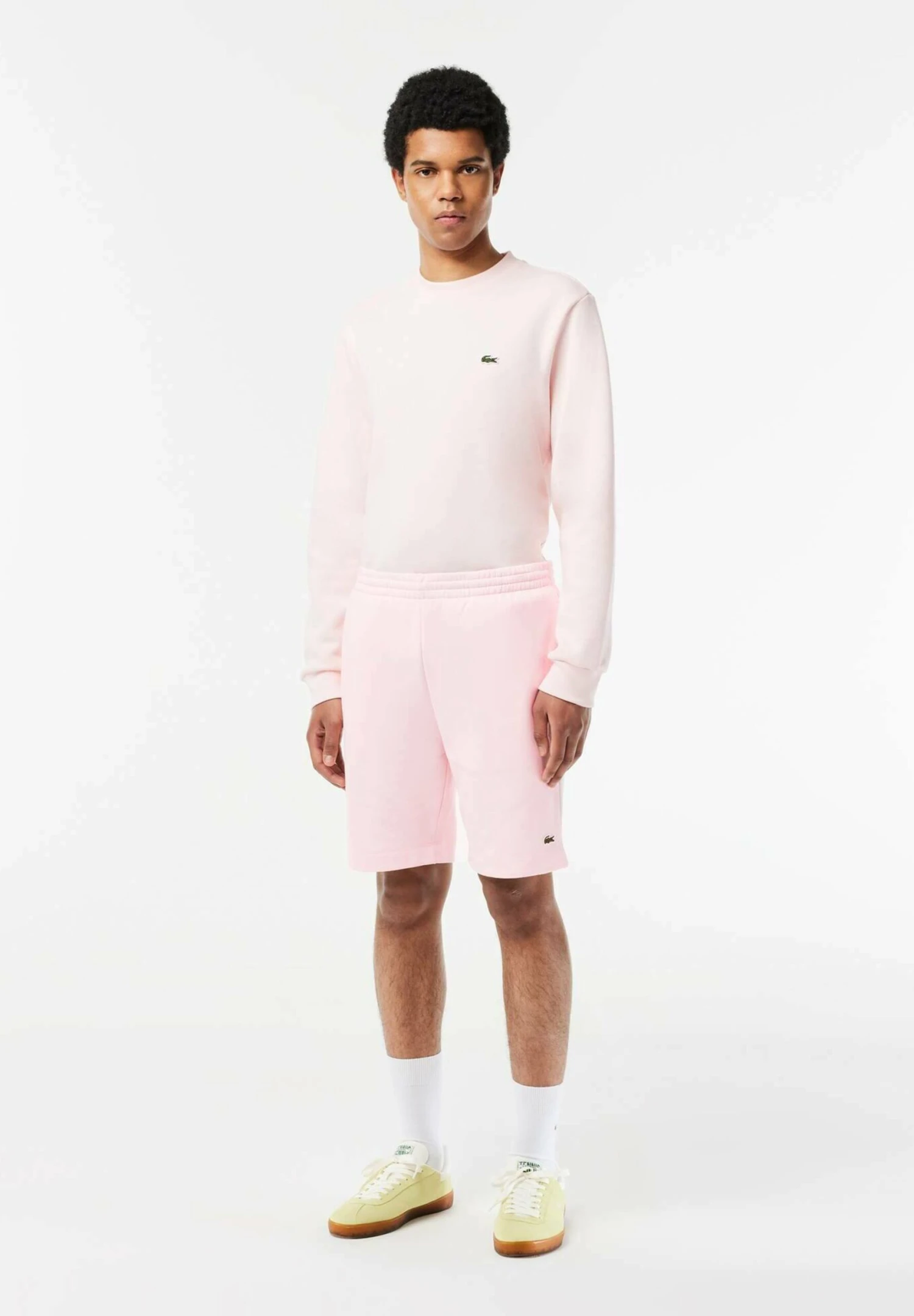 Lacoste Short Homme - Trainingsbroek - Rose Pale 1 Lacoste Short Homme - Trainingsbroek - Rose Pale