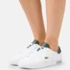 Lacoste Powercourt 2.0 - Sneakers Laag - White/Dark Green