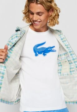 Lacoste Lichte Jas - Flour/Multico -Lacoste 1e4f883c99eb4b8e98e5c4e16aa37252