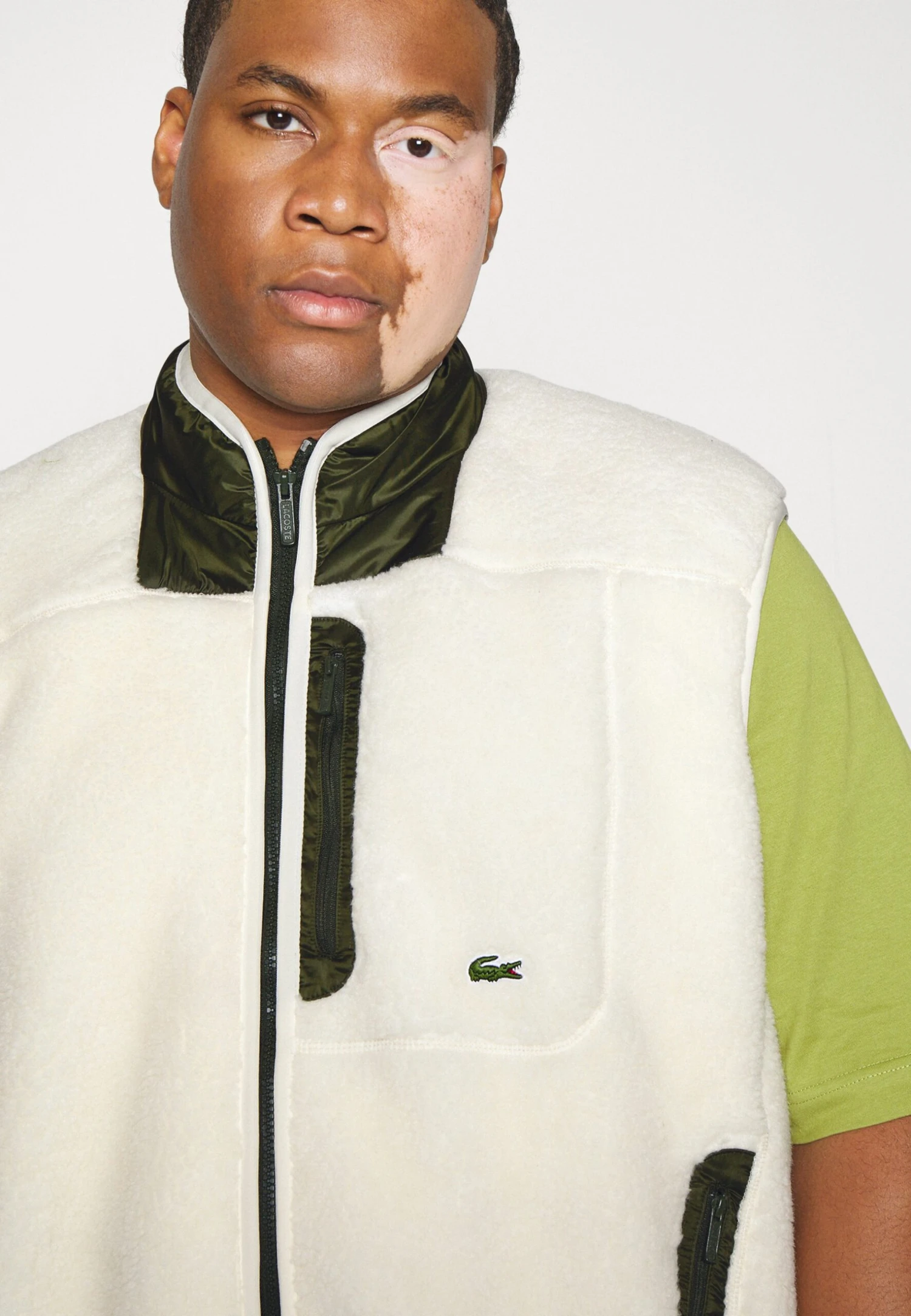 Lacoste Plus - Bodywarmer - Lapland/Baobab 6 Lacoste Plus - Bodywarmer - Lapland/Baobab - Afbeelding 6