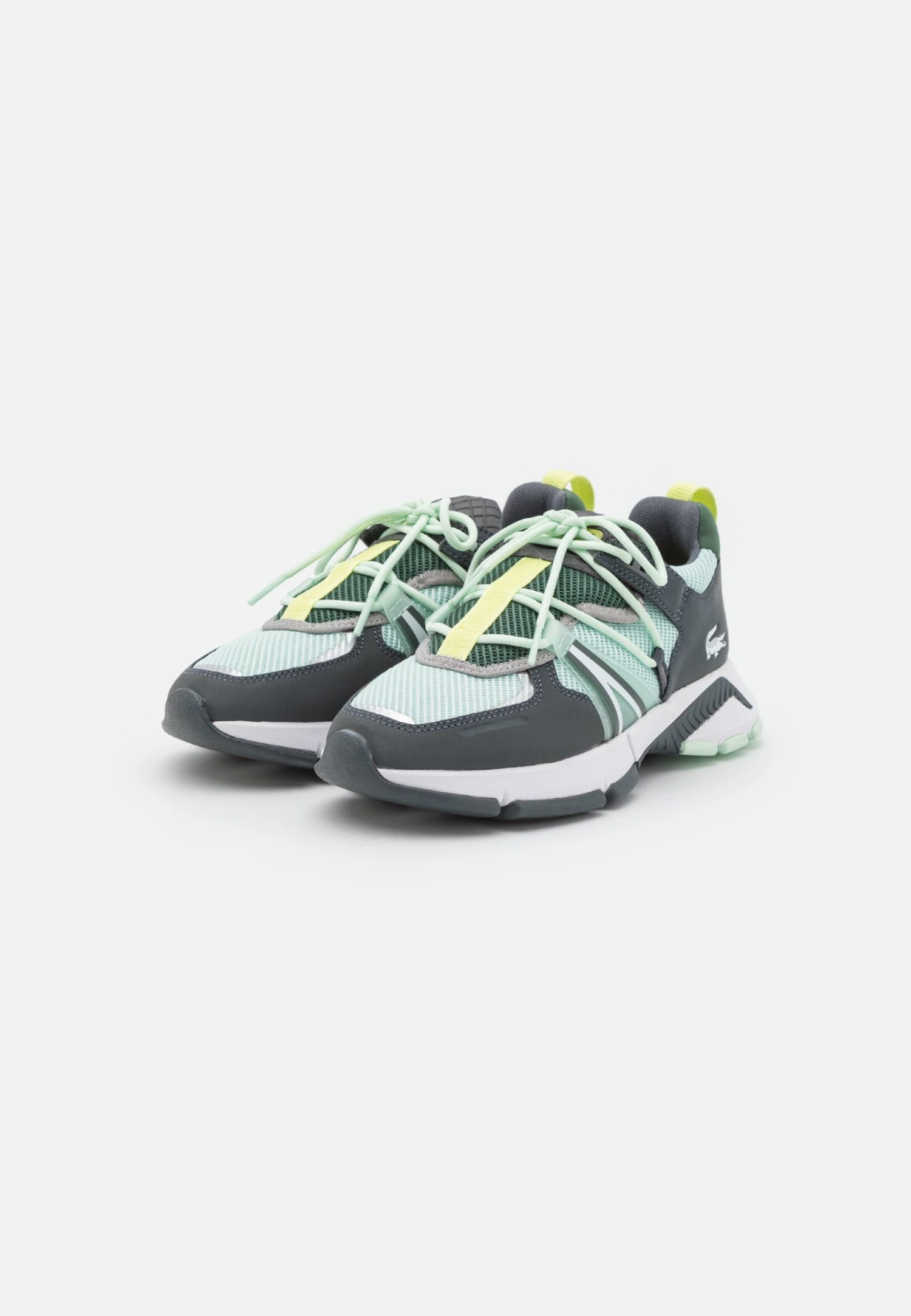 Lacoste Sneakers Laag - Light Turquise/Green 3 Lacoste Sneakers Laag - Light Turquise/Green - Afbeelding 3