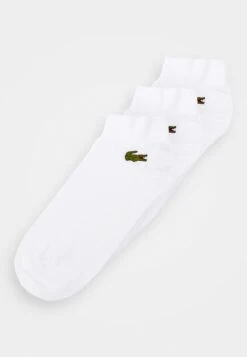 Lacoste 2 Pack - Enkelsokken - White