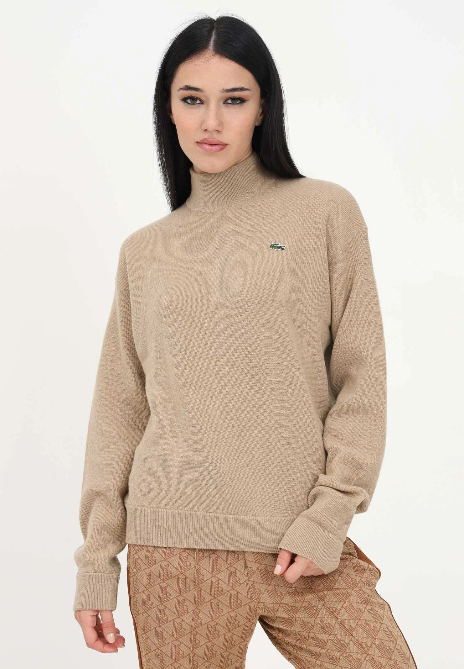 Lacoste Trui - Heather Viennois 2 Lacoste Trui - Heather Viennois - Afbeelding 2