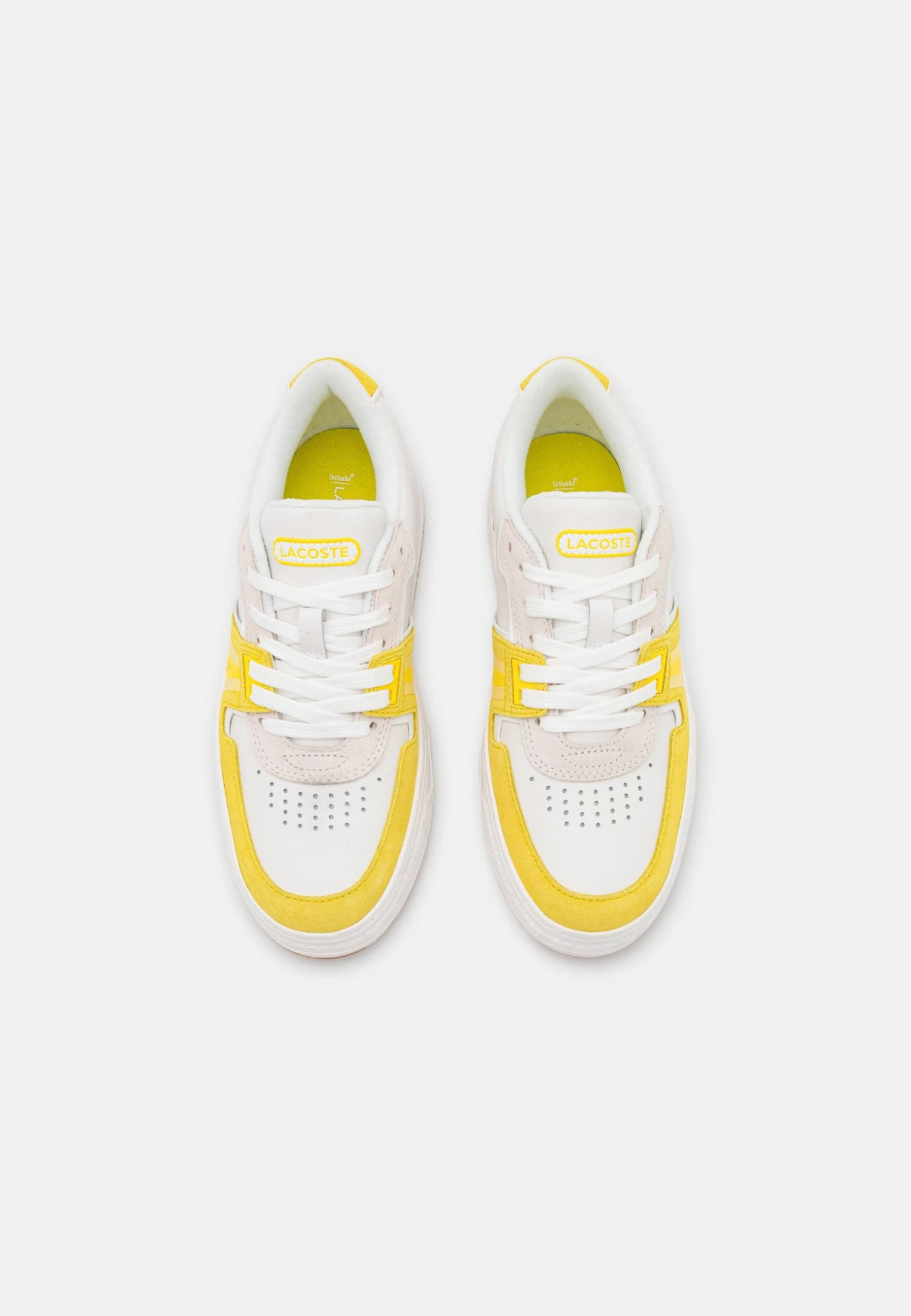 Lacoste Sneakers Laag - White/Yellow 6 Lacoste Sneakers Laag - White/Yellow - Afbeelding 6