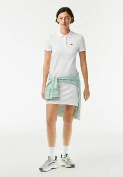 Lacoste Jerseyjurk - Blanc -Lacoste 2600146f6afa4473a5c16c5433eb4f6a