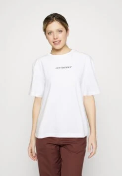 Lacoste Logo T Shirt - T-Shirt Basic - White -Lacoste 276b7e688ce745acb522114ed21be538