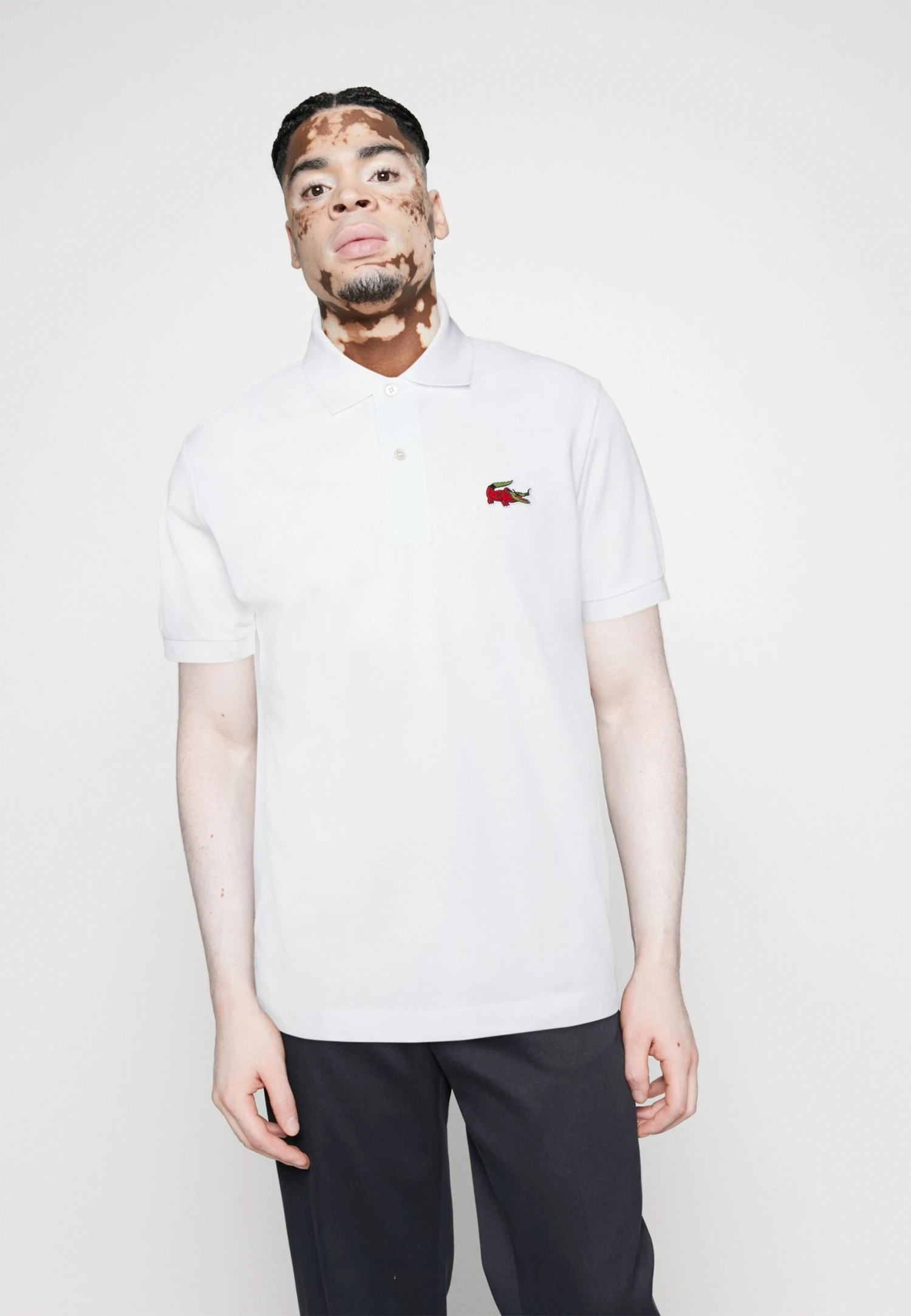 Lacoste X Netflix - Poloshirt - White 1 Lacoste X Netflix - Poloshirt - White