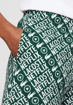 Lacoste X Netflix - Shorts - Green/White -Lacoste 2894f603fbb64700baa16ac4b8d9ed6b scaled