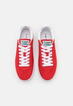 Lacoste Baseshot- Sneakers Laag - Red/White -Lacoste 295d204ec0d34c0bafd9716079b6b5d6