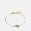 Lacoste Plated Bracelet With Tennis Ball - Armband - Gold-Coloured