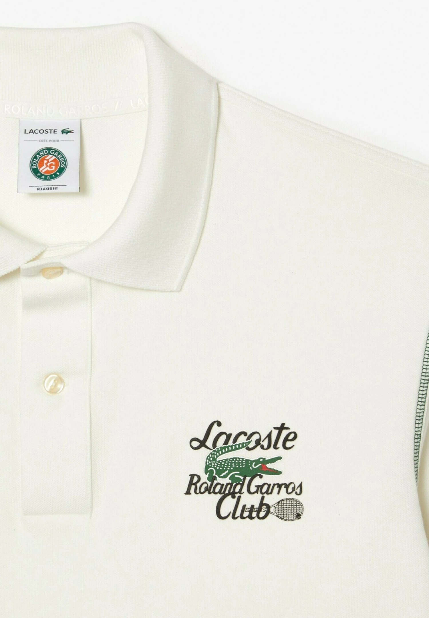 Lacoste Poloshirt - Blanc 6 Lacoste Poloshirt - Blanc - Afbeelding 6