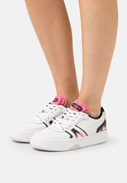 Lacoste Sneakers Laag - White/Pink
