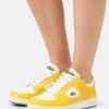 Lacoste Court Cage - Sneakers Laag - White/Yellow