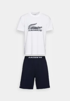 Lacoste Pyjama - White/Navy Blue