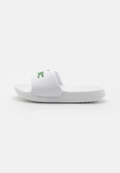Lacoste Croco 1.0Unisex - Sneakers Laag - White/Green