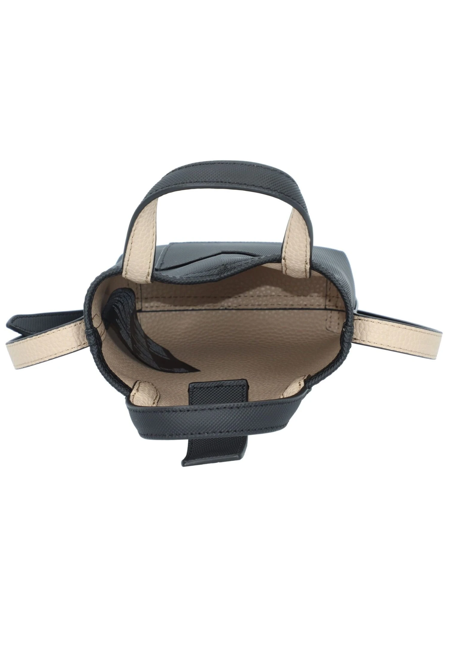 Lacoste Anna Vertical- Schoudertas - Noir Krema 3 Lacoste Anna Vertical- Schoudertas - Noir Krema - Afbeelding 3