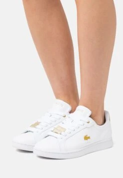 Lacoste Carnaby Pro- Sneakers Laag - White/Gold