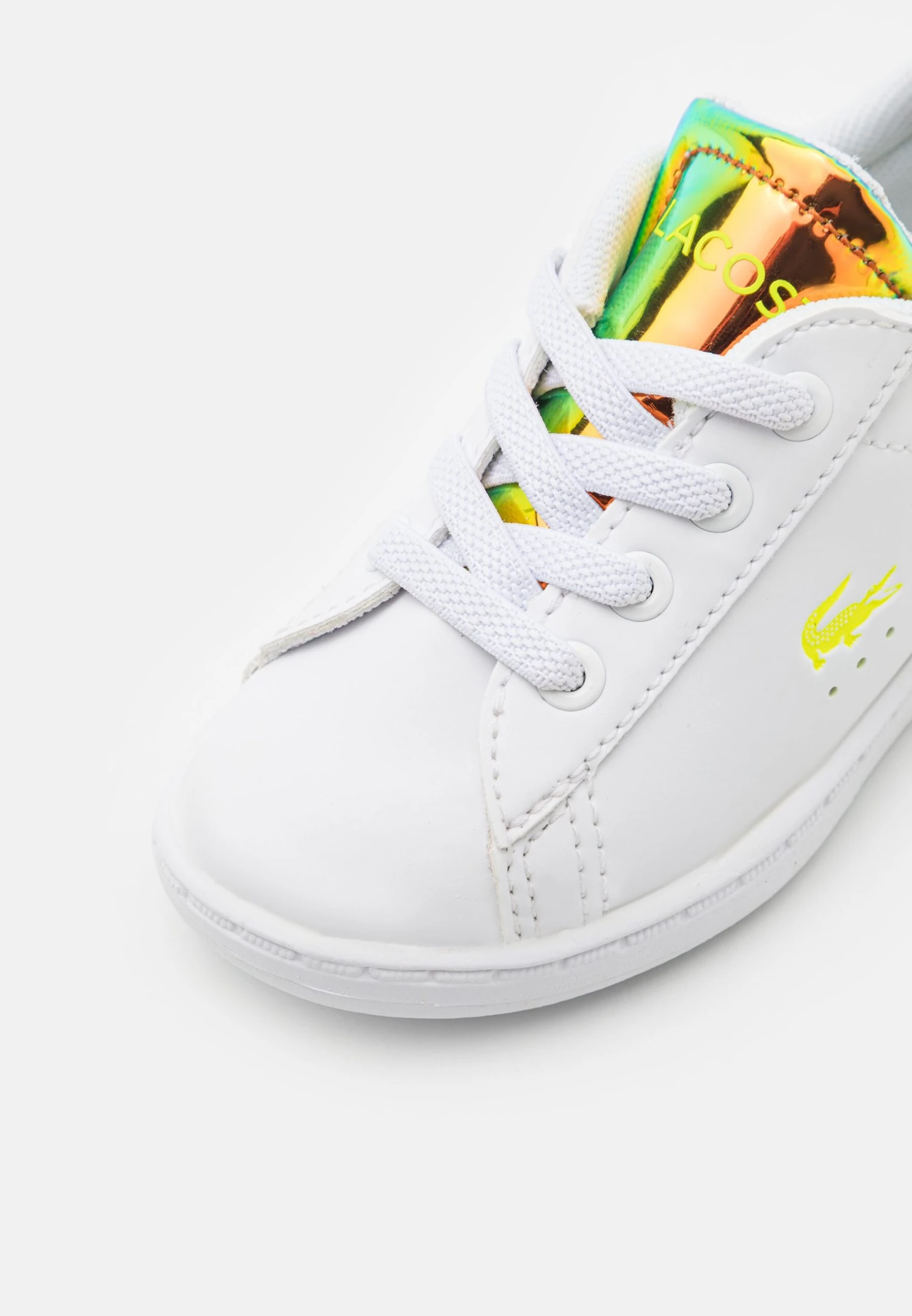Lacoste Carnaby Unisex - Sneakers Laag - White/Yellow 6 Lacoste Carnaby Unisex - Sneakers Laag - White/Yellow - Afbeelding 6