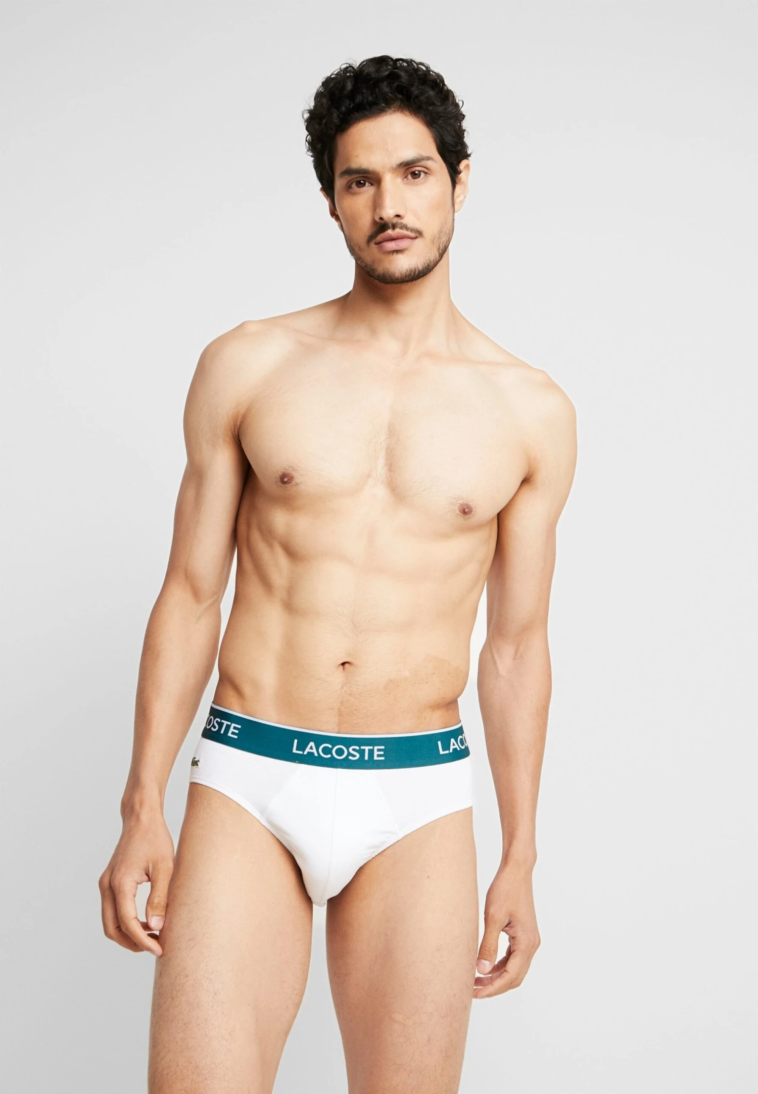 Lacoste 3 Pack - Slip - Black/White-Silver Chine 2 Lacoste 3 Pack - Slip - Black/White-Silver Chine - Afbeelding 2