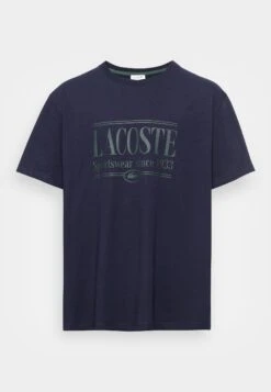 Lacoste T-Shirt Print - Marine