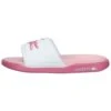 Lacoste Badslippers - Wht Pnk