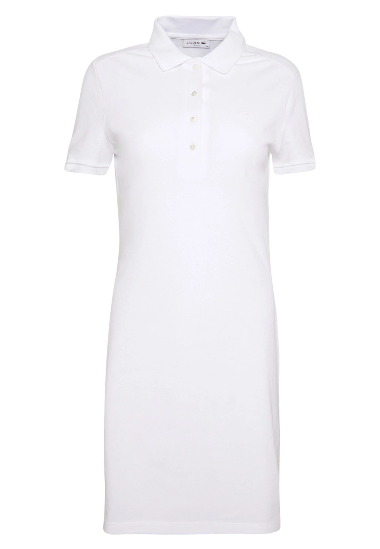 Lacoste Jerseyjurk - White 4 Lacoste Jerseyjurk - White - Afbeelding 4