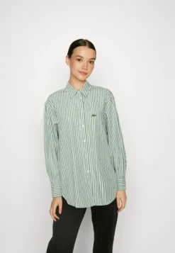 Lacoste Overhemdblouse - White/Ash Tree