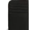 Lacoste Zip Credit Card Holder - Portemonnee - Black