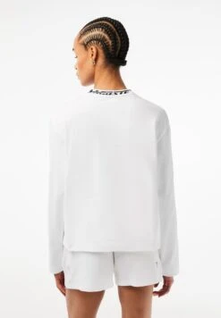 Lacoste Longsleeve - Blanc -Lacoste 4ba1085fdcb04ef7832656d5b09faa7a