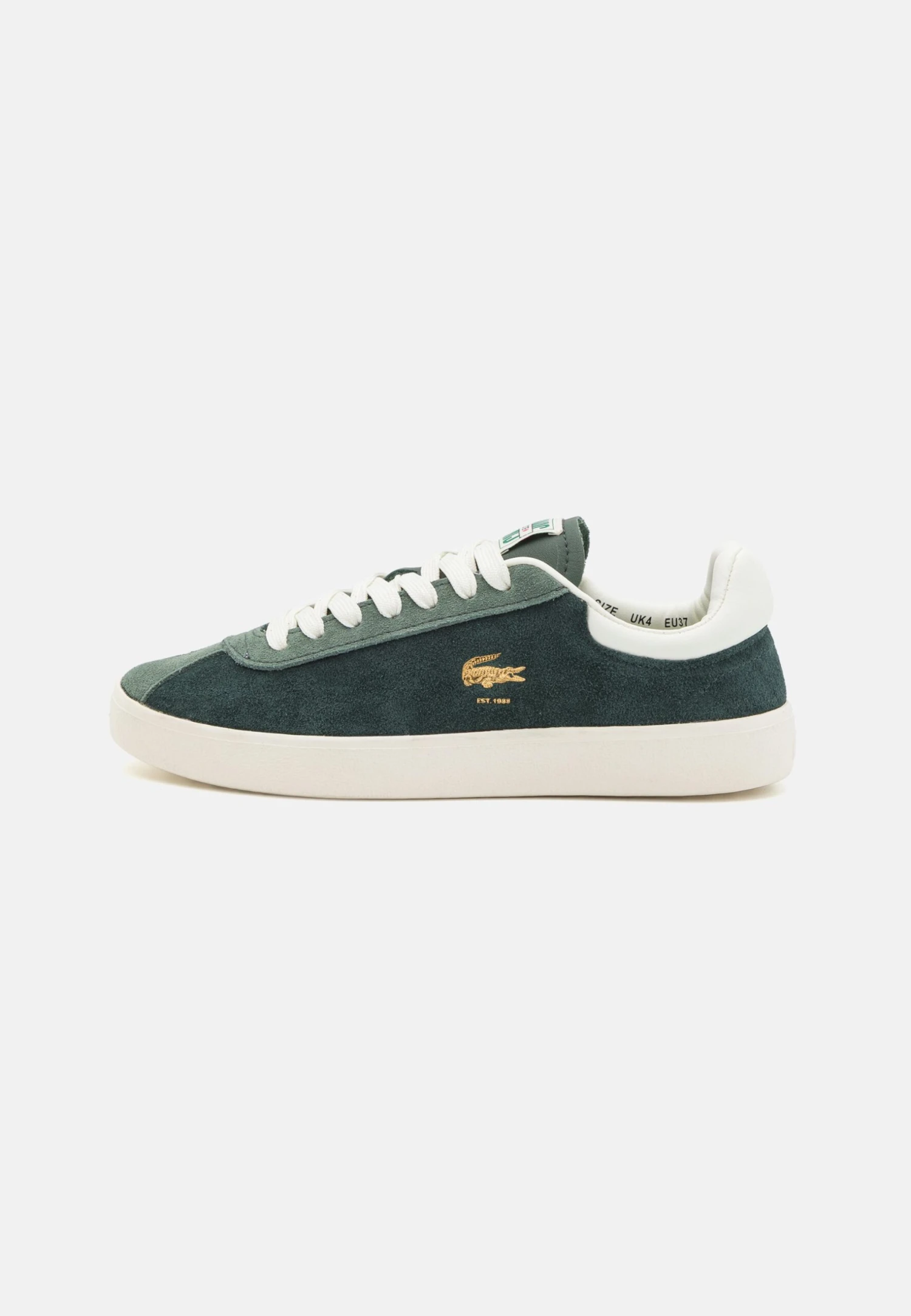 Lacoste Baseshot - Sneakers Laag - Dark Green/Off White 2 Lacoste Baseshot - Sneakers Laag - Dark Green/Off White - Afbeelding 2