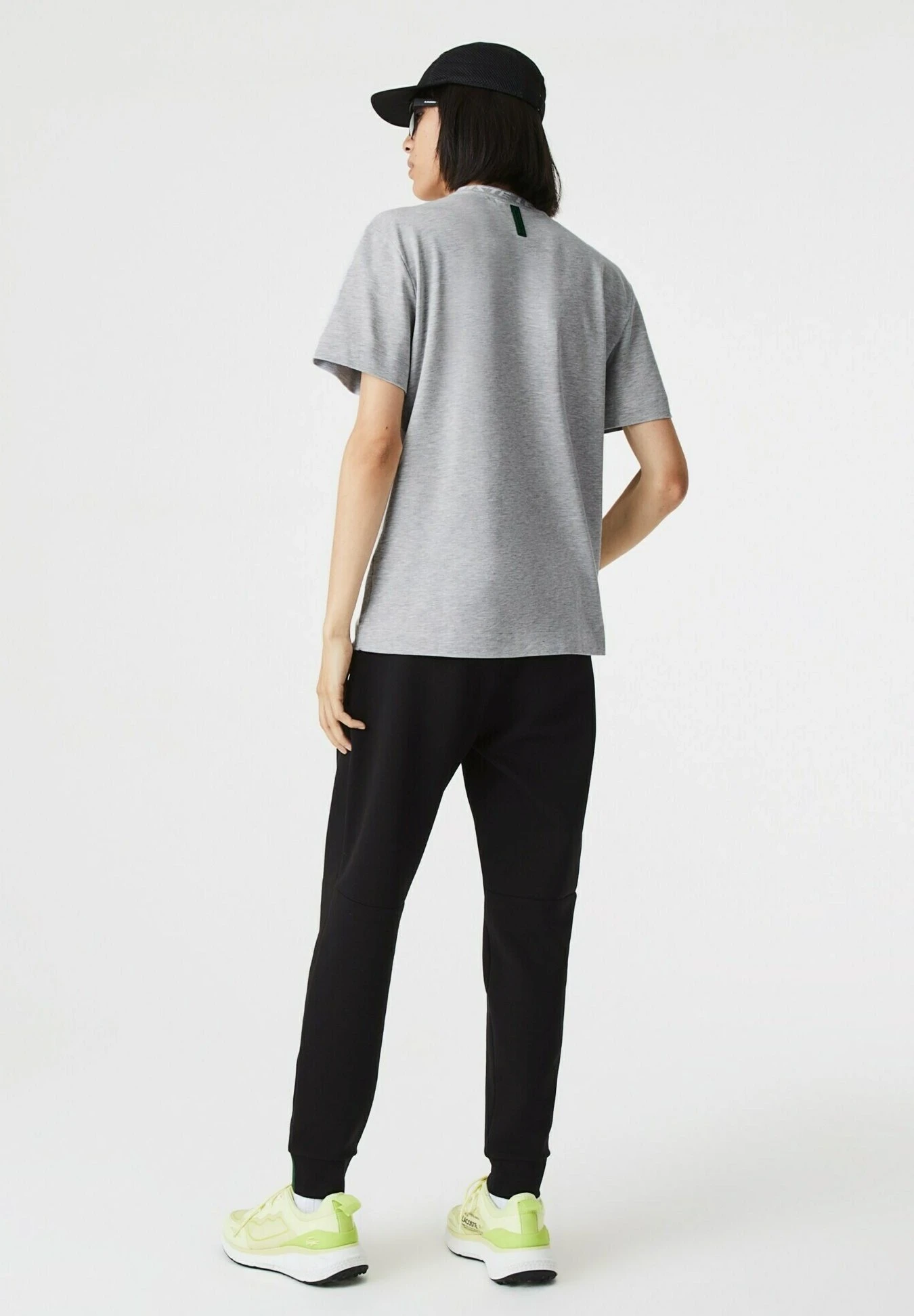 Lacoste T-Shirt Print - Gris Chiné 2 Lacoste T-Shirt Print - Gris Chiné - Afbeelding 2