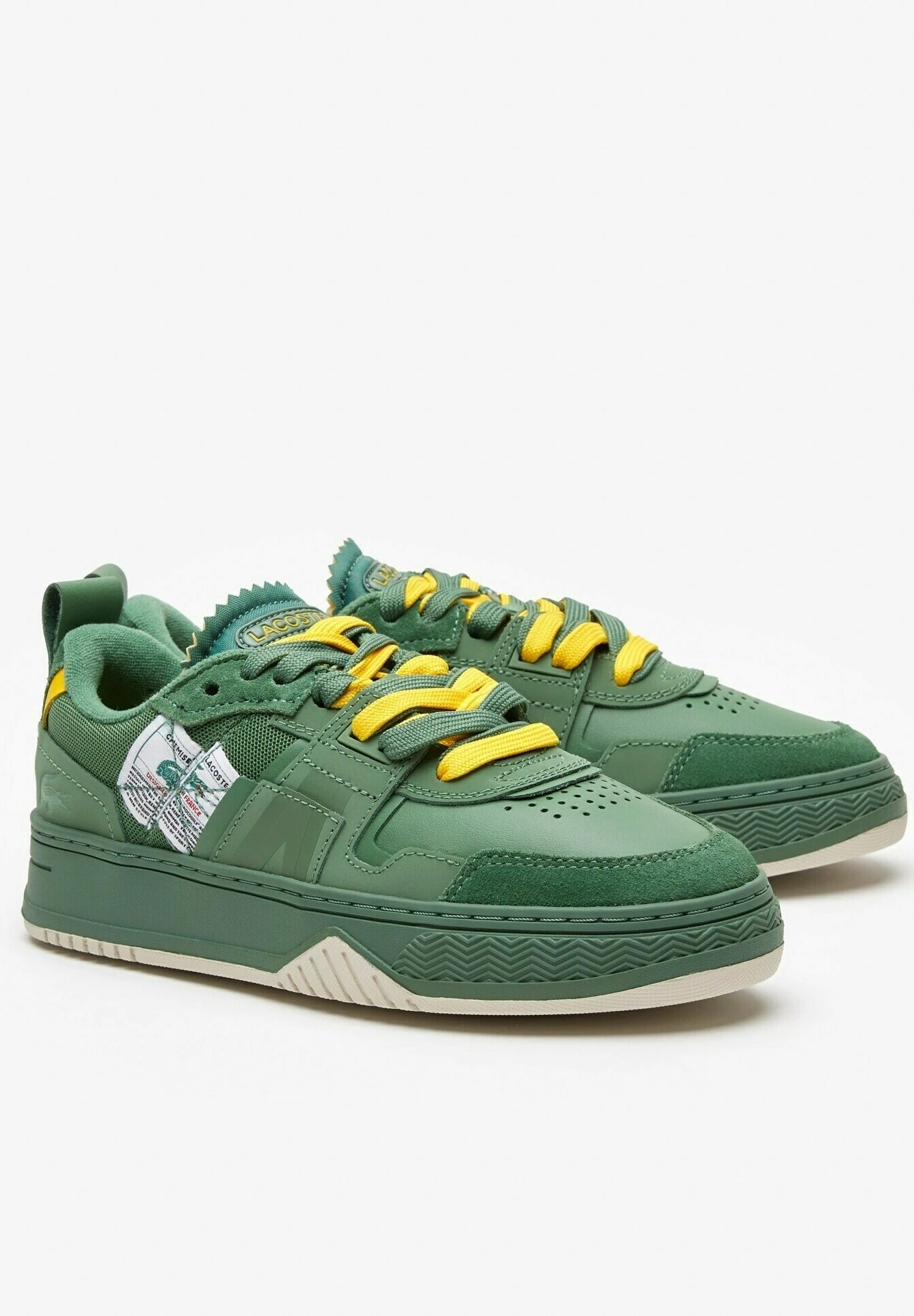 Lacoste Sport Court - Sneakers Laag - Grn Ylw 2 Lacoste Sport Court - Sneakers Laag - Grn Ylw - Afbeelding 2