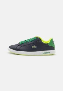 Lacoste Graduate Unisex - Sneakers Laag - Navy/Green
