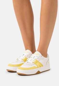 Lacoste Sneakers Laag - White/Yellow