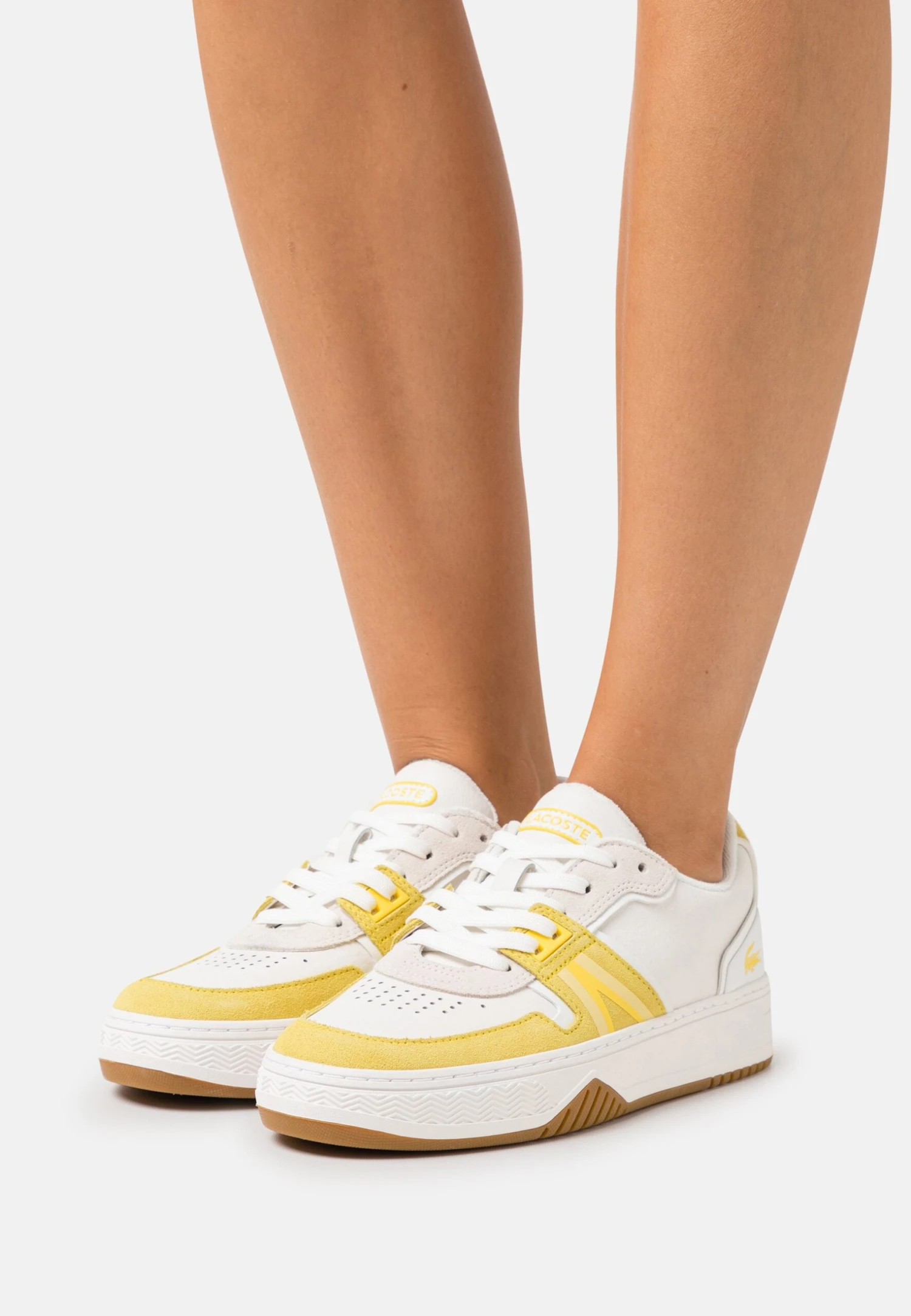 Lacoste Sneakers Laag - White/Yellow 1 Lacoste Sneakers Laag - White/Yellow