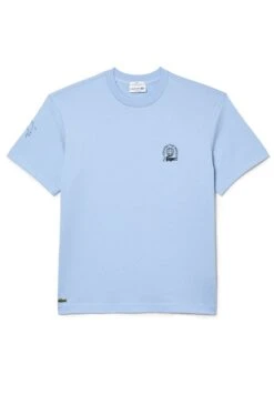 Lacoste T-Shirt Print - Bleu