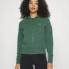 Lacoste Sport Sweater Met Rits - Vert Fonce