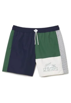 Lacoste Zwemshorts - Bleu Marine/Vert/Blanc -Lacoste 537aa99dcea24a409041a906804416c3 scaled